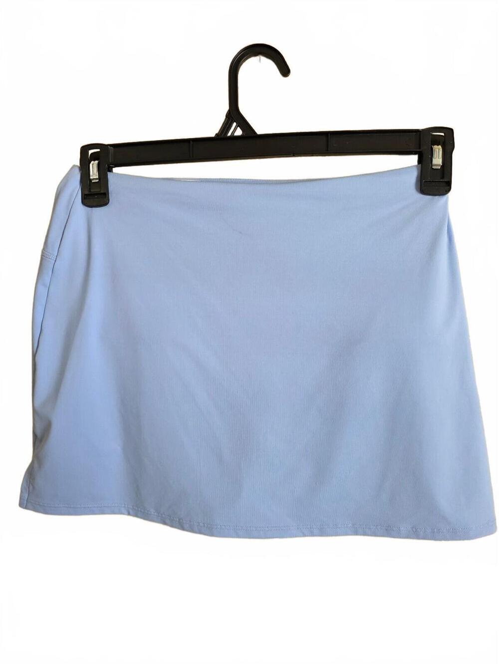 Athleta Light Blue Activewear Skort with Compression Liner Size Small